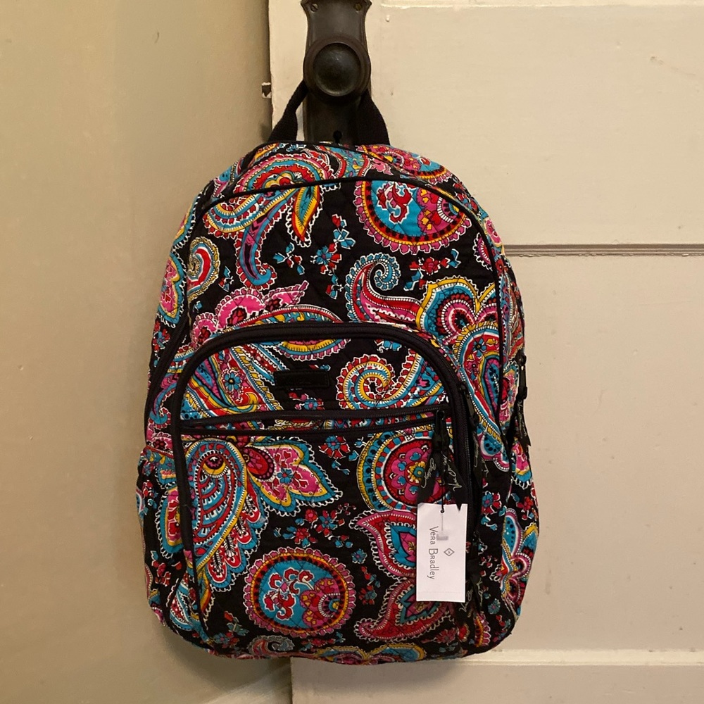 NWT! Vera Bradley Campus Backpack